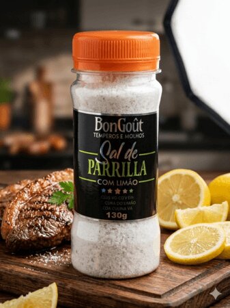 Sal de Parrilla com Limão 130g