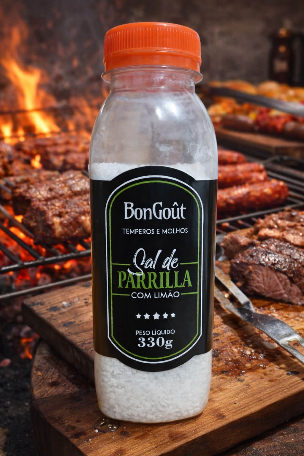 Sal de Parrilla com Limão 330g